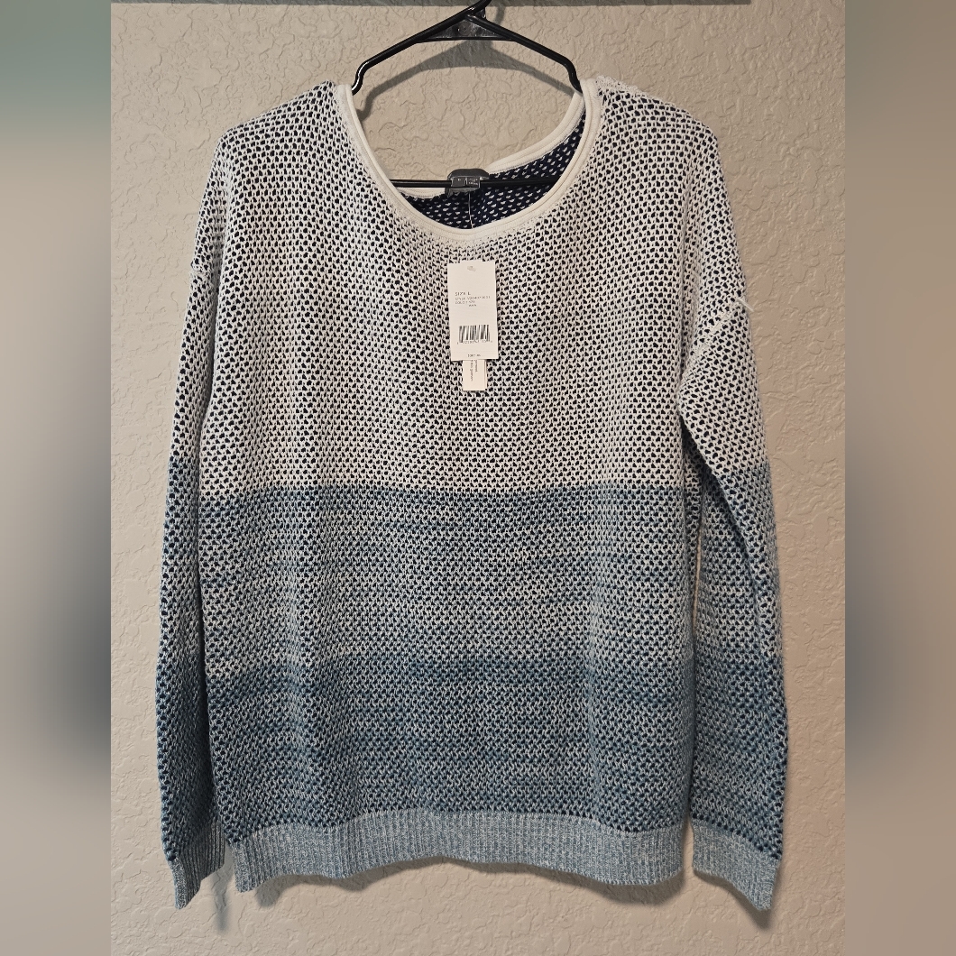 Vince Blue Knit Sweater